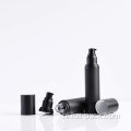 Aangepaste maat matte zwarte airless fles
